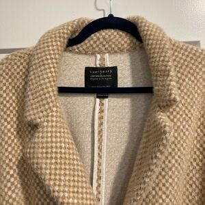 Sanctuary (Anthropology) Women's Tan Checkered Teddy Jacket - sold out